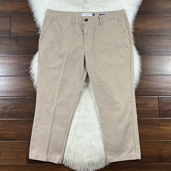 Peter Manning Other - Peter Manning Men's Size 38 Khaki Classic Fit Chino Pants *SHORT INSEAM*